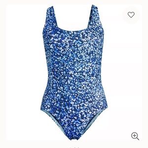 Lands End one piece swimsuit.